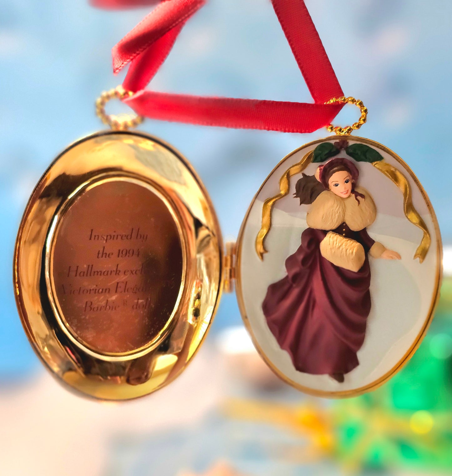 Victorian Elegance Barbie Ornament