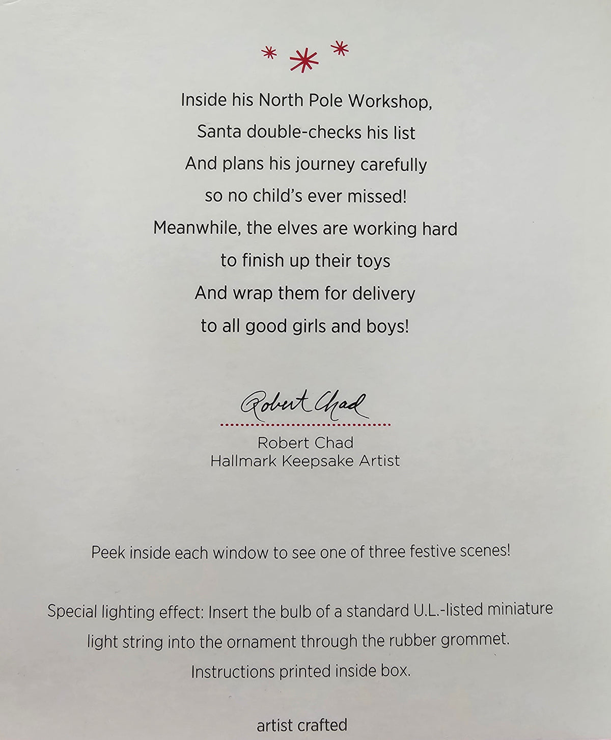 Santa's North Pole Workshop