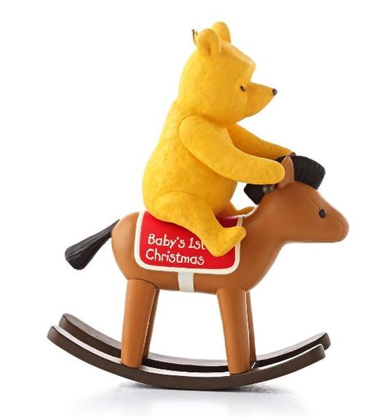 Aunt Krismas 'Baby's First Christmas' ornament by Julie Forsyth. Year: 2013 - Winnie the Pooh Collection series #0. 'Mint In Box' condition.