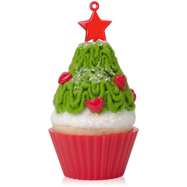 Aunt Krismas 'Christmas Cupcakes' ornament by Ruth Donikowski. Year: 2015 - Christmas Cupcakes series #6. 'Mint In Box' condition.