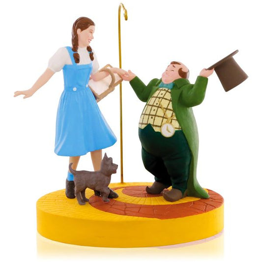 Aunt Krismas 'Ding-Dong the Witch is Dead!' ornament by Julie Forsyth. Year: 2015 - The Wizard of Oz Collection  series #0. 'Mint In Box' condition.