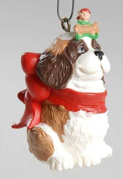 Aunt Krismas 'Puppy's Best Friend' ornament by Duane Unruh. Year: 1986 - N/A series #0. 'Mint In Box' condition.