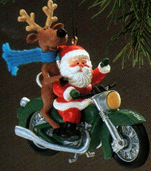 Aunt Krismas 'Joy Ride' ornament by Ed Seale. Year: 1987 - N/A series #0. 'No Box' condition.