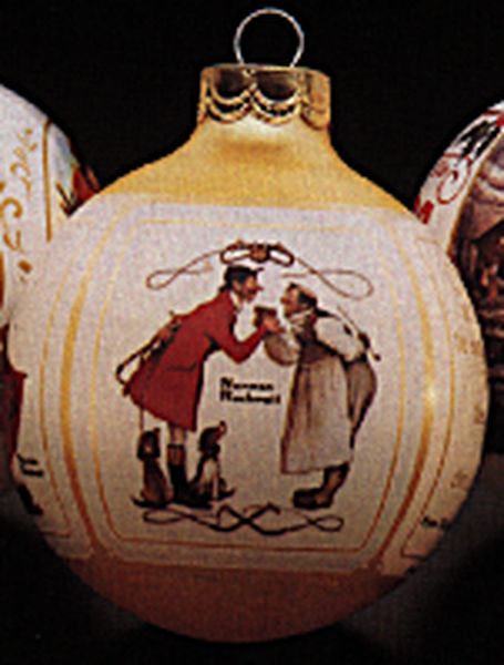 Aunt Krismas 'Norman Rockwell: Xmas Scenes' ornament by Joyce Lyle. Year: 1987 - N/A series #0. 'No Box' condition.