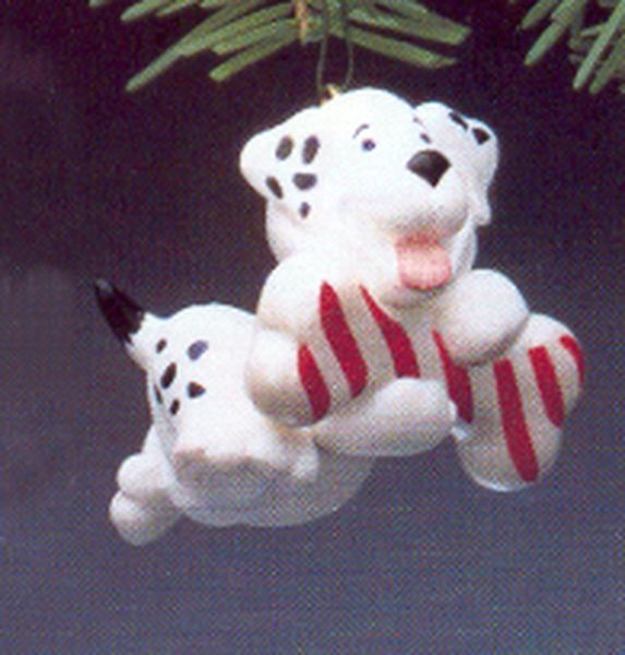 Aunt Krismas 'Spots 'n Stripes' ornament by Hallmark. Year: 1987 - N/A series #0. 'Mint In Box' condition.
