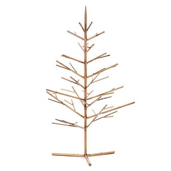 Aunt Krismas 'Metal Miniature Tree' ornament by Hallmark. Year: 2018 - N/A series #0. 'No Box' condition.