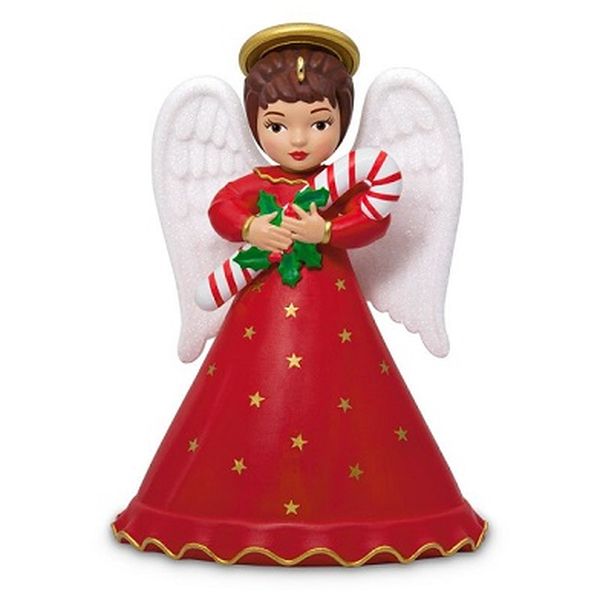 Aunt Krismas 'Heirloom Angels' ornament by Ruth Donikowski. Year: 2018 - Heirloom Angels series #3. 'Mint In Box' condition.