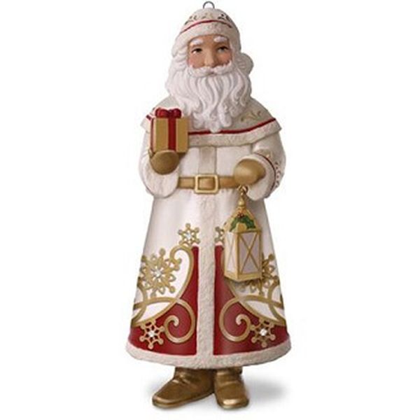 Aunt Krismas 'Santa Claus' ornament by Edythe Kegrize. Year: 2017 - N/A series #0. 'Mint In Box' condition.