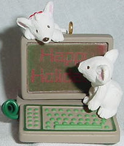 Aunt Krismas 'Happy Holidata' ornament by Bob Siedler. Year: 1988 - N/A series #0. 'Mint In Box' condition.