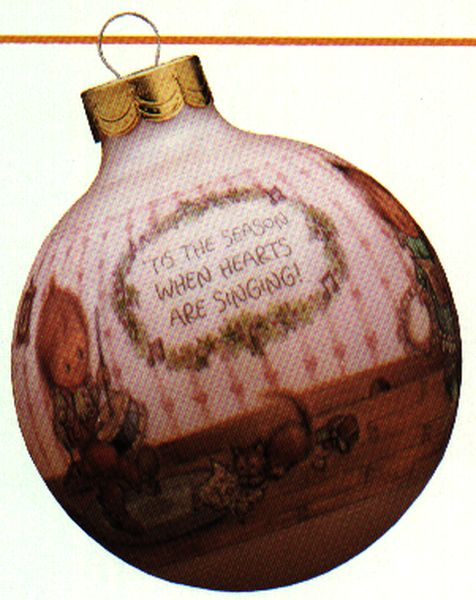 Aunt Krismas 'Christmas Duet' ornament by Hallmark. Year: 1990 - Betsey Clark : Home for Christmas series #5. 'Mint In Box' condition.