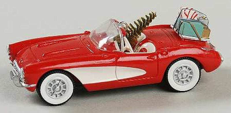 Aunt Krismas '1957 Corvette' ornament by Don Palmiter. Year: 1991 - Classic American Cars series #1. 'Mint In Box' condition.