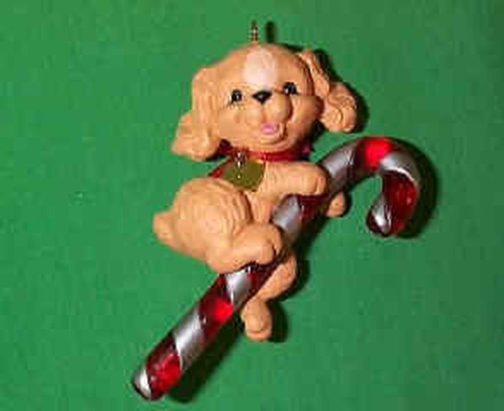 Aunt Krismas 'Cocker Spaniel ' ornament by Anita Marra Rogers. Year: 1991 - Puppy Love series #1. 'Mint In Box' condition.