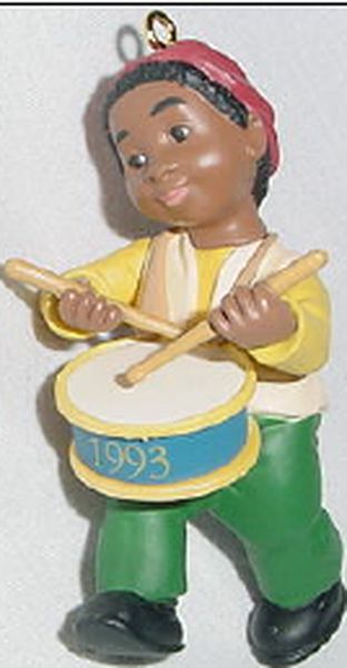 Aunt Krismas 'Little Drummer Boy' ornament by Don Palmiter. Year: 1993 - N/A series #0. 'No Box' condition.