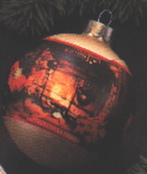 Aunt Krismas 'Christmas At Home' ornament by Hallmark. Year: 1980 - N/A series #0. 'Slightly Damaged Box' condition.