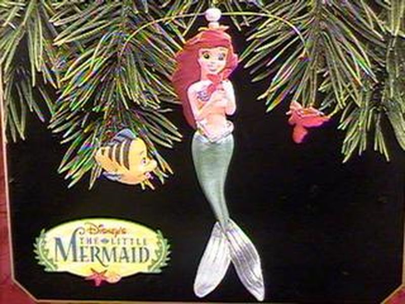 Aunt Krismas 'ArielDisney's The Little Mermaid' ornament by Katrina Bricker. Year: 1997 - N/A series #0. 'Mint In Box' condition.