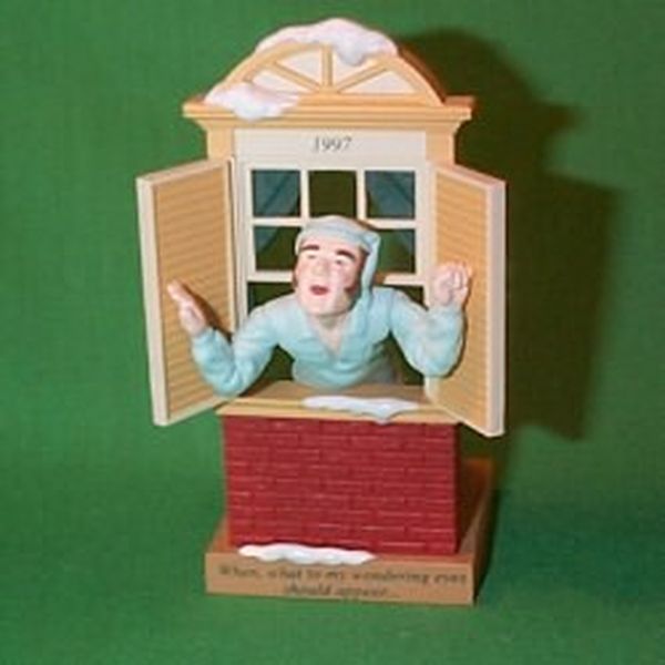 Aunt Krismas 'Away to the Window' ornament by Nello Williams. Year: 1997 - N/A series #0. 'Mint In Box' condition.