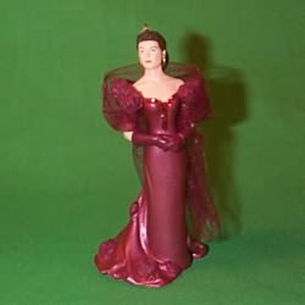 Aunt Krismas 'Scarlett O'Hara' ornament by Patricia Andrews. Year: 1997 - Scarlett O'Hara series #1. 'Mint In Box' condition.