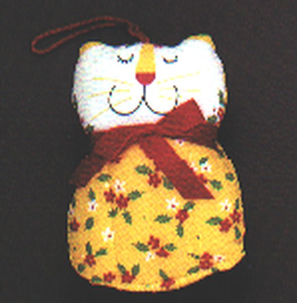 Aunt Krismas 'Calico Kitty' ornament by Hallmark. Year: 1981 - N/A series #0. 'No Box' condition.