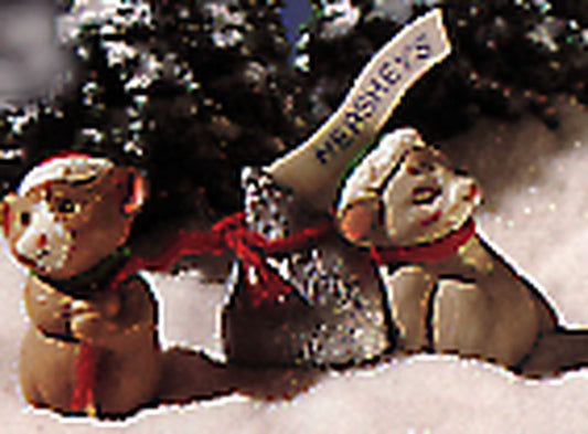 Aunt Krismas 'Hershey's' ornament by Katrina Bricker. Year: 1997 - Hershey’s  series #0. 'Mint In Box' condition.