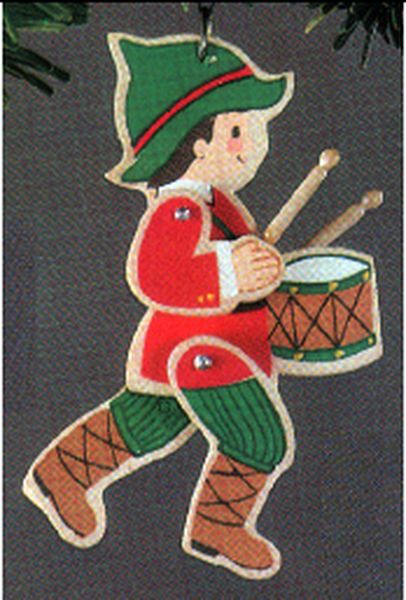Aunt Krismas 'Drummer Boy' ornament by Hallmark. Year: 1981 - N/A series #0. 'No Box' condition.
