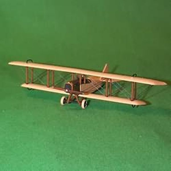 Aunt Krismas '1917 Curtiss JN-42 Jenny' ornament by Lynn Norton. Year: 1998 - Sky's the Limit series #2. 'Mint In Box' condition.