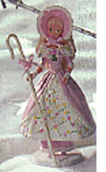 Aunt Krismas 'Barbie as Little Bo Peep' ornament by Anita Marra Rogers. Year: 1998 - Children's Collector Series series #2. 'Mint In Box' condition.