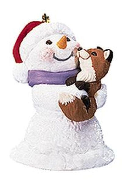 Aunt Krismas 'Snow Buddies' ornament by Tammy Haddix. Year: 1999 - Snow Buddies series #2. 'Mint In Box' condition.