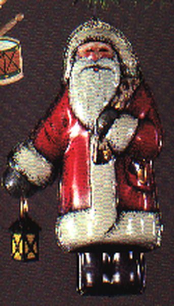 Aunt Krismas 'St. Nicholas' ornament by Linda Sickman. Year: 1981 - N/A series #0. 'Damaged Box' condition.