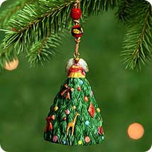 Aunt Krismas 'Angel-Blessed Tree' ornament by Anita Marra Rogers. Year: 2000 - N/A series #0. 'Mint In Box' condition.