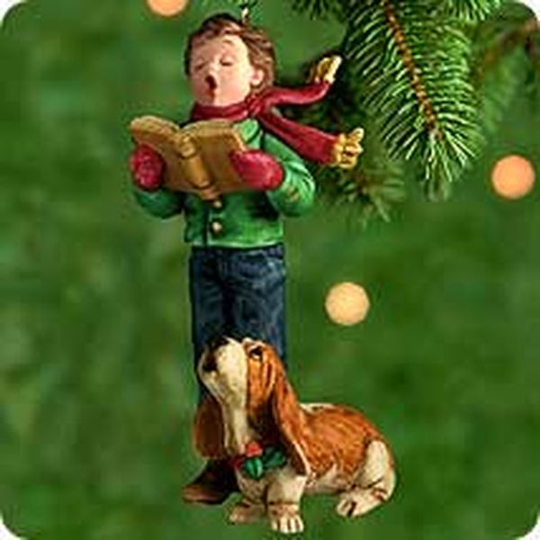 Aunt Krismas 'Caroler's Best Friend' ornament by Joanne Eschrich. Year: 2000 - N/A series #0. 'Mint In Box' condition.