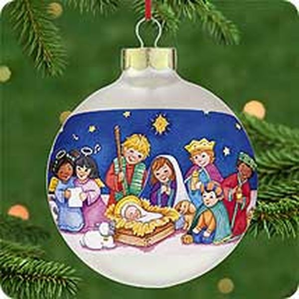 Aunt Krismas 'Celebrate His Birth!' ornament by Tammy Haddix. Year: 2000 - N/A series #0. 'Mint In Box' condition.