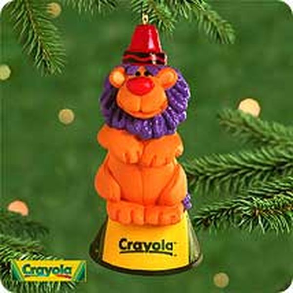 Aunt Krismas 'Crayola King of the Ring' ornament by Sue Tague. Year: 2000 - Crayola  series #0. 'Mint In Box' condition.