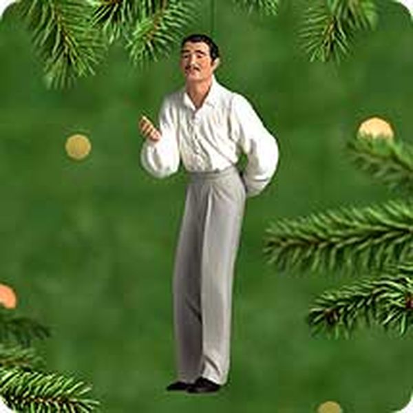 Aunt Krismas 'Rhett Butler' ornament by Patricia Andrews. Year: 2000 - Gone with the Wind series #0. 'Mint In Box' condition.
