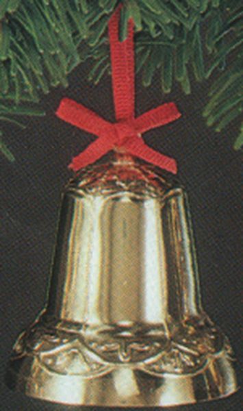 Aunt Krismas 'Brass Bell' ornament by Donna Lee. Year: 1982 - N/A series #0. 'No Box' condition.