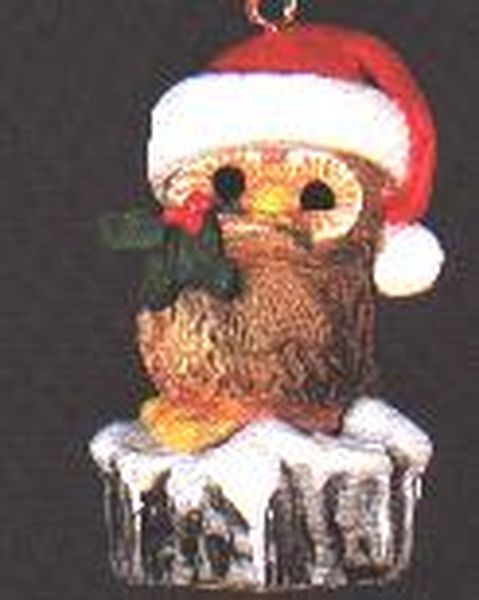 Aunt Krismas 'Christmas Owl' ornament by Hallmark. Year: 1982 - N/A series #0. 'No Box' condition.