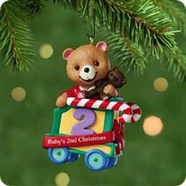 Aunt Krismas 'Baby's Second Christmas' ornament by John (Collin) Francis . Year: 2001 - N/A series #0. 'Mint In Box' condition.