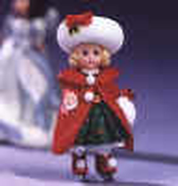 Aunt Krismas 'Christmas Holly' ornament by John (Collin) Francis . Year: 2001 - Madame Alexander Collection series #0. 'Mint In Box' condition.