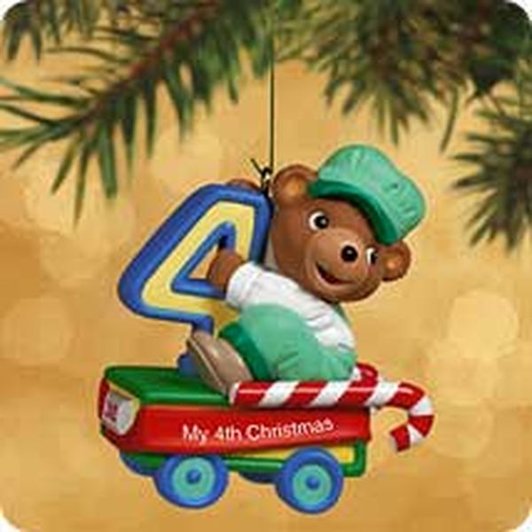 Aunt Krismas 'Child’s Fourth - Age Series' ornament by John (Collin) Francis . Year: 2002 - N/A series #0. 'Mint In Box' condition.