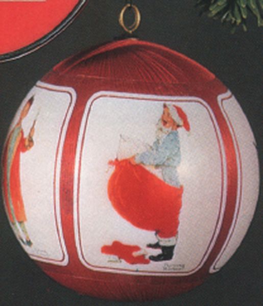 Aunt Krismas 'Norman Rockwell' ornament by Hallmark. Year: 1982 - N/A series #0. 'Mint In Box' condition.