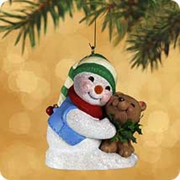 Aunt Krismas 'Snow Buddies' ornament by Tammy Haddix. Year: 2002 - Snow Buddies series #5. 'Mint In Box' condition.