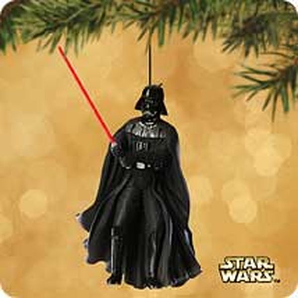 Aunt Krismas 'Darth Vader' ornament by Dill Rhodus. Year: 2002 - Star Wars series #6. 'Mint In Box' condition.