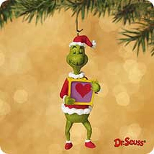 Aunt Krismas 'The Grinch - Change of Heart' ornament by Nello Williams. Year: 2002 - Dr. Seuss series #0. 'Mint In Box' condition.