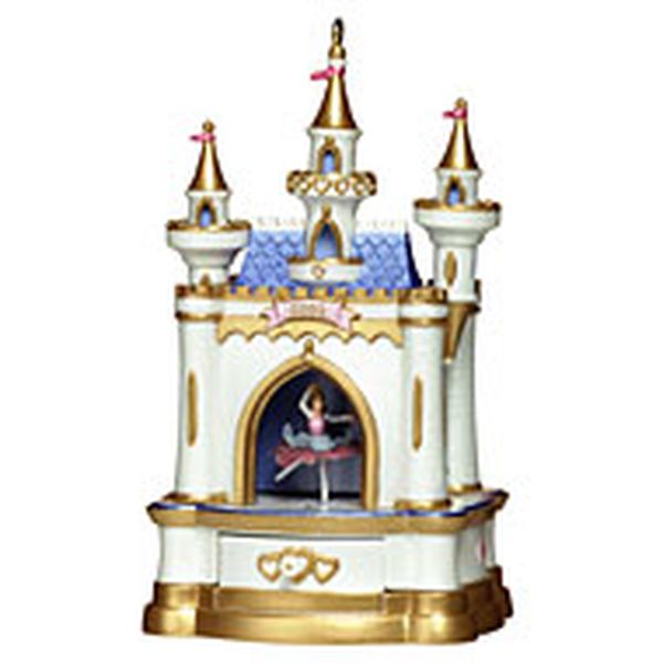 Aunt Krismas 'Jewelry Box Ballet' ornament by Ken Crow. Year: 2002 - Treasures and Dreams series #1. 'Mint In Box' condition.