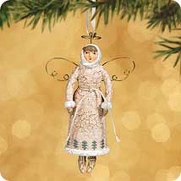 Aunt Krismas 'Winter Angel' ornament by Linda Sickman. Year: 2002 - Memories of Christmas series #0. 'Mint In Box' condition.