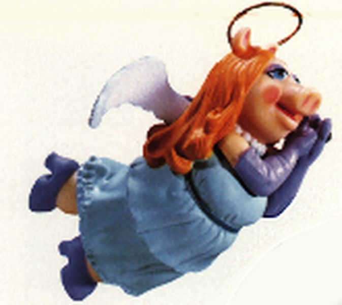 Aunt Krismas 'The Divine Miss Piggy' ornament by John (Collin) Francis . Year: 1982 - Muppets series #0. 'No Box' condition.