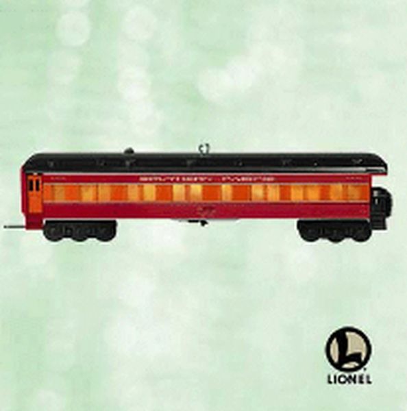 Aunt Krismas 'Daylight Observation Car' ornament by Hallmark. Year: 2003 - Lionel Train series #0. 'Mint In Box' condition.