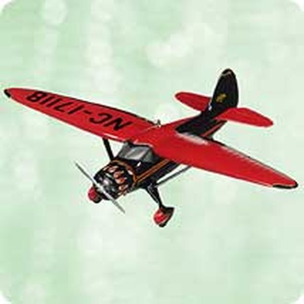 Aunt Krismas '1936 Stinson SR Reliant' ornament by Lynn Norton. Year: 2003 - Sky's the Limit series #7. 'Mint In Box' condition.