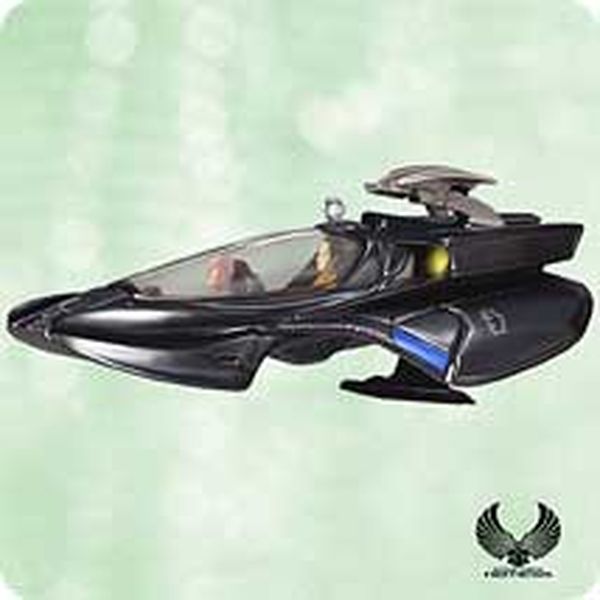 Aunt Krismas 'The Scorpion - Star Trek Nemesis' ornament by Lynn Norton, Anita Marra Roger . Year: 2003 - Star Trek Ships series #0. 'Mint In Box' condition.
