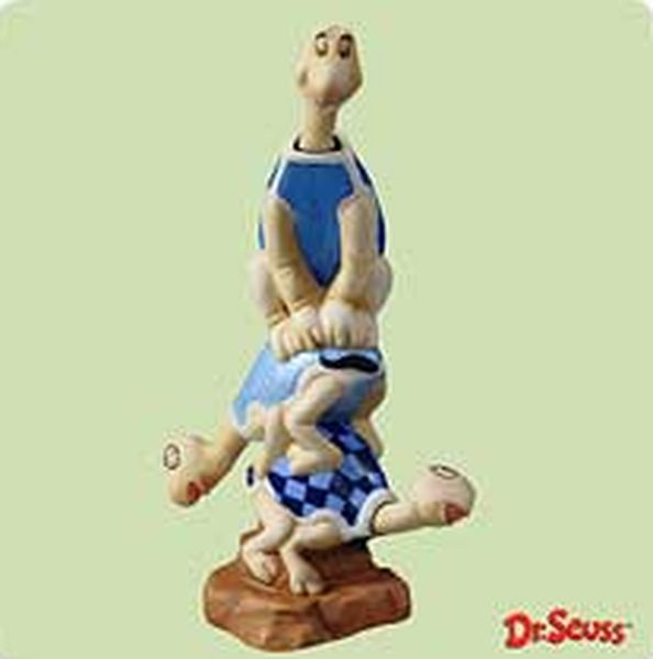 Aunt Krismas 'Yertle the Turtle' ornament by Nello Williams. Year: 2004 - Dr. Seuss Books series #6. 'Mint In Box' condition.