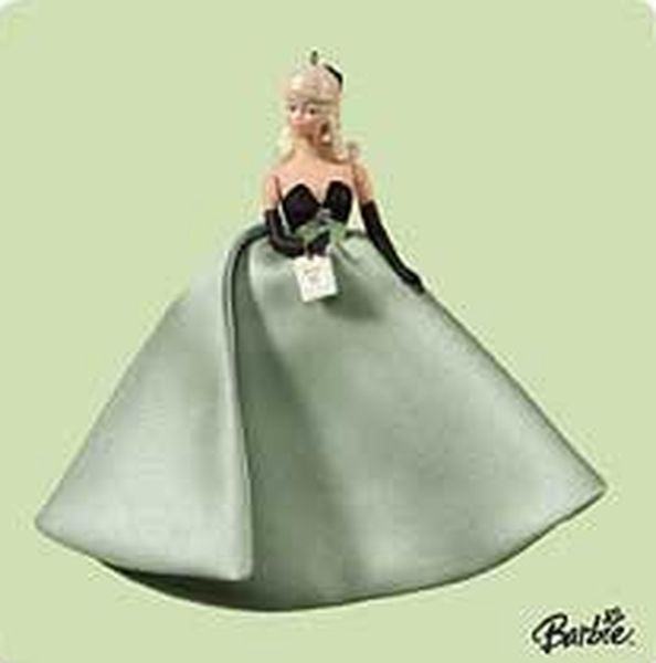 Aunt Krismas 'Lisette Barbie' ornament by Patricia Andrews. Year: 2004 - Barbie series #0. 'Mint In Box' condition.